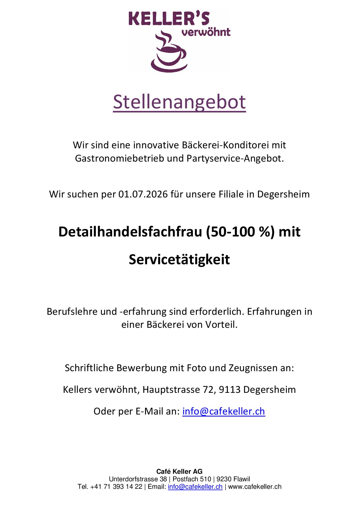 Stelle Degersheim